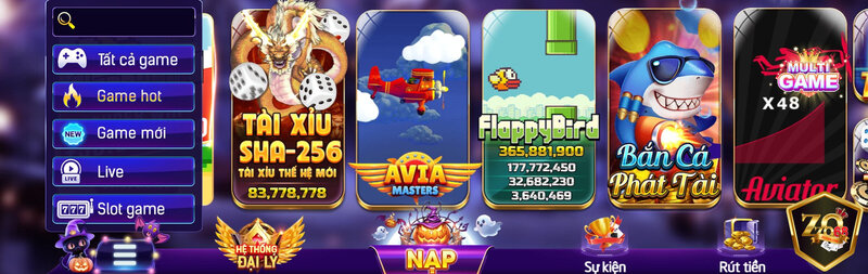 Zozo68 - Game bài đổi thưởng uy tín 2025 - Tặng 100k 11 Game tại Zozo68 hấp dẫn và đa dạng